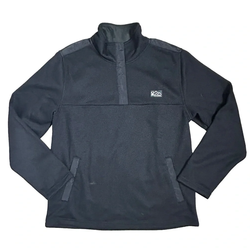NWT Spyder Men’s Bonded Sweater Fleece Shirt - Picture 6 of 16